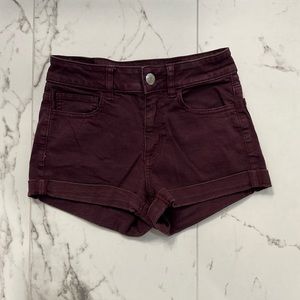 AEO super stretch high rise shortie | 2